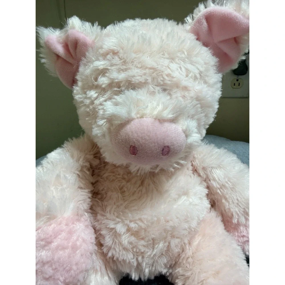 Aurora Pig Stuffed Animal Pink Lovey Plush